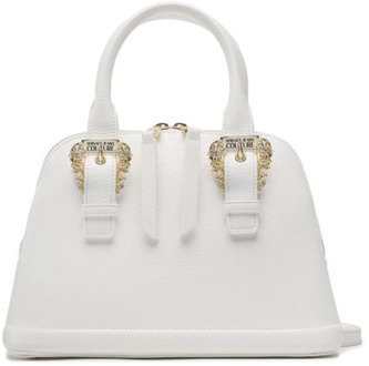 Versace Jeans Couture Stijlvolle witte synthetisch leren handtas Versace Jeans Couture , White , Dames - ONE Size