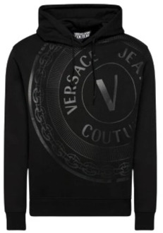 Versace Jeans Couture Sweatshirt - Kleur: Zwart, Maat: XS Versace Jeans Couture , Black , Heren