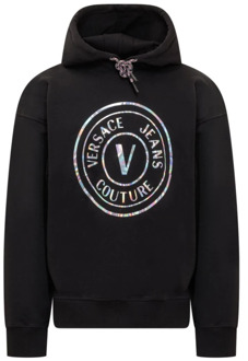 Versace Jeans Couture Sweatshirts Hoodies Versace Jeans Couture , Black , Heren - Xl,M