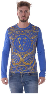 Versace Jeans Couture Sweatshirts Versace Jeans Couture , Blue , Heren - S
