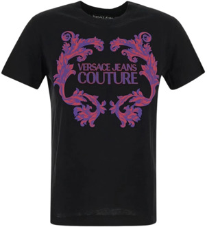 Versace Jeans Couture T-Shirts Versace Jeans Couture , Black , Dames - XS