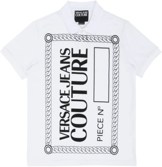 Versace Jeans Couture T-Shirts Versace Jeans Couture , White , Heren - L,M,S