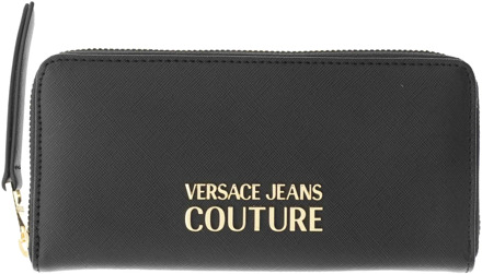 Versace Jeans Couture Thelma Saffiano PU Portemonnee Versace Jeans Couture , Black , Dames - ONE Size