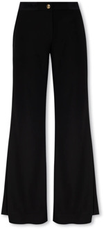 Versace Jeans Couture Wijduitlopende broek Versace Jeans Couture , Black , Dames - 2Xl,M
