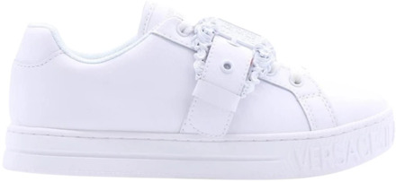 Versace Jeans Couture Witte Sneakers Versace Jeans Couture , White , Dames - 39 Eu,40 EU