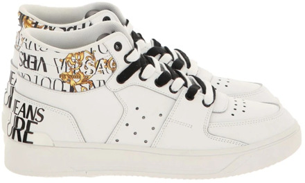 Versace Jeans Couture Witte Sneakers Versace Jeans Couture , White , Heren - 40 Eu,43 Eu,41 Eu,39 Eu,44 EU