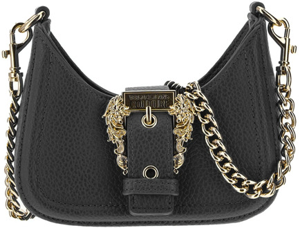 Versace Jeans Couture Zwarte Couture Tas Versace Jeans Couture , Black , Dames - ONE Size