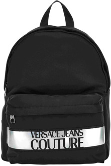 Versace Jeans Couture Zwarte Couture Tas Versace Jeans Couture , Black , Heren - ONE Size
