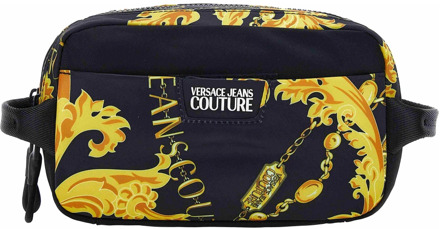 Versace Jeans Couture Zwarte Couture Tassen Versace Jeans Couture , Multicolor , Heren - ONE Size