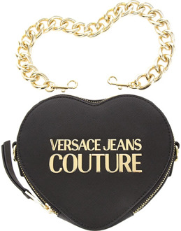 Versace Jeans Couture Zwarte Crossbody Tas Versace Jeans Couture , Black , Dames - ONE Size