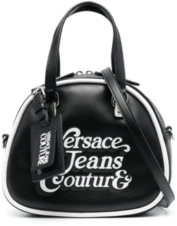Versace Jeans Couture Zwarte Handtas Versace Jeans Couture , Black , Dames - ONE Size