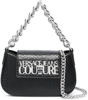 Versace Jeans Couture Zwarte tassen van Versace Jeans Couture Versace Jeans Couture , Black , Dames - ONE Size