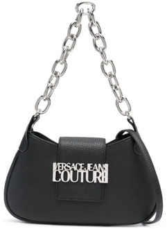 Versace Jeans Couture Zwarte tassen van Versace Jeans Couture Versace Jeans Couture , Black , Dames - ONE Size