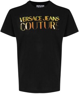 Versace Jeans Logo t-shirt Zwart - S