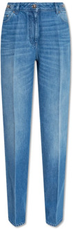 Versace Jeans met logo Versace , Blue , Dames - W25,W26