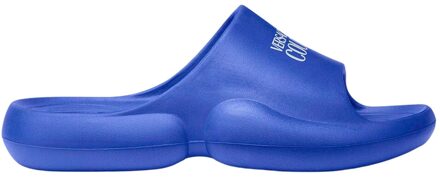 Versace Jeans Tago logo slippers Blauw - 40