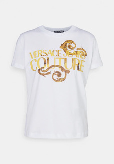 Versace Jeans Versace jeans couture watercolour r logo Wit - S