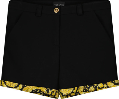 Versace Kinder meisjes shorts Zwart - 116