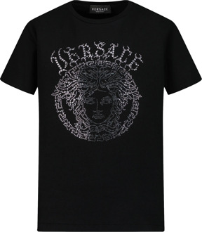 Versace Kinder meisjes t-shirt Zwart - 110