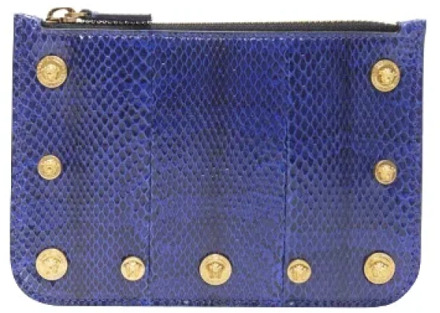 Versace Leather handbags Versace , Blue , Dames - ONE Size