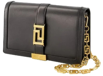 Versace Leather wallets Versace , Black , Dames - ONE Size