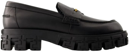 Versace Loafers Versace , Black , Heren - 42 EU