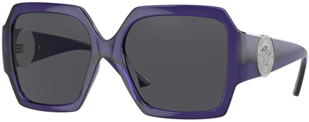 Versace Luxe zonnebrillencollectie Versace , Purple , Dames - 56 MM