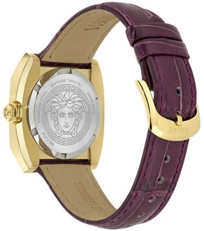 Versace Medusa Antares Dames Horloge Burgundy VE0R00125 Bourgogne