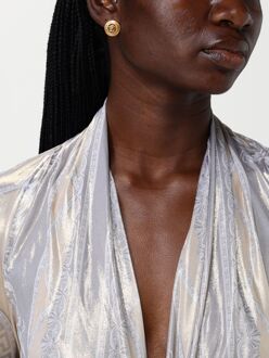 Versace Medusa Hoofd Stud Oorbellen Beige - One Size