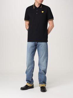 Versace Medusa Poloshirt Zwart