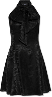 Versace Mouwloze jurk Versace , Black , Dames - M,S,Xs