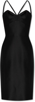 Versace Mouwloze jurk Versace , Black , Dames - S,Xs,2Xs