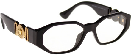 Versace Originele voorschriftbril met 3 jaar garantie Versace , Black , Dames - 54 MM