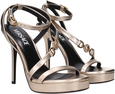 Versace Platform Hakken Sandalen Salie Groen