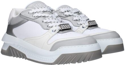 Versace Platform Leren Sneakers - maat EU 45 Wit