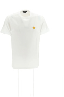 Versace Polo Shirts Versace , White , Heren - Xl,L,M