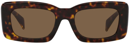 Versace Rechthoekige zonnebril Ve4444U 108/73 Versace , Brown , Unisex - 54 MM