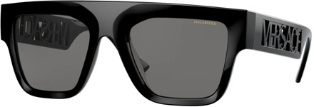 Versace Rock Icons Sunglasses Versace , Black , Heren - 53 MM