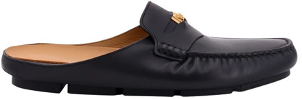 Versace Schoenen Sandalen Zwart Aw23 Versace , Black , Heren - 40 1/2 Eu,39 1/2 EU