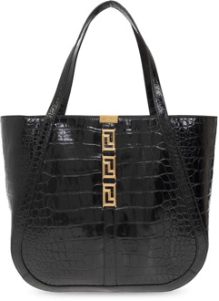 Versace Shopper tas Versace , Black , Dames - ONE Size