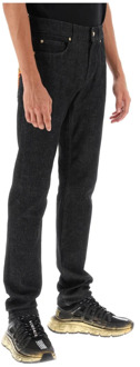 Versace Slim-fit Trousers Versace , Black , Heren - W31,W30