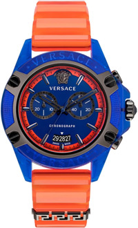 Versace Sport Chrono Active Horloge Versace , Blue , Unisex - ONE Size