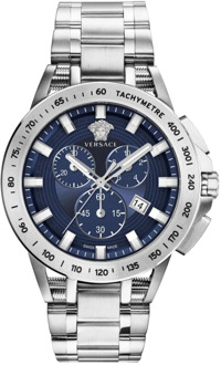 Versace Sport Tech Chronograaf Horloge Versace , Gray , Heren - ONE Size