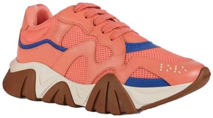 Versace Squalo-sneakers Koraal