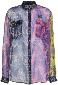 Versace Stijlvolle Overhemden Versace , Multicolor , Dames