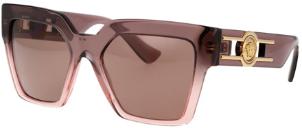 Versace Stijlvolle zonnebril 0Ve4458 Versace , Brown , Dames - 54 Mm,One Size