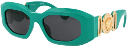Versace Stijlvolle zonnebril met model 0Ve4425U Versace , Green , Heren - 54 MM