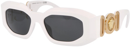 Versace Stijlvolle zonnebril met model 0Ve4425U Versace , White , Heren - 54 MM
