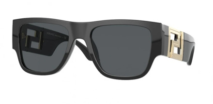 Versace Stijlvolle zonnebril Ve4403 Gb1/87 Versace , Black , Heren - 57 MM