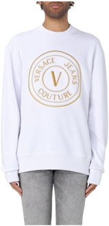 Versace Sweater Felpe Versace , White , Heren - Xl,L,M